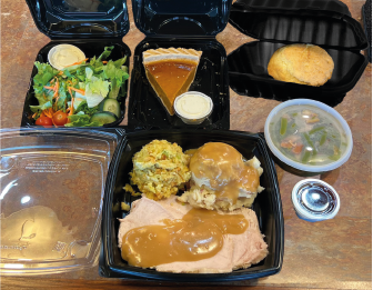 Three course full holiday turkey