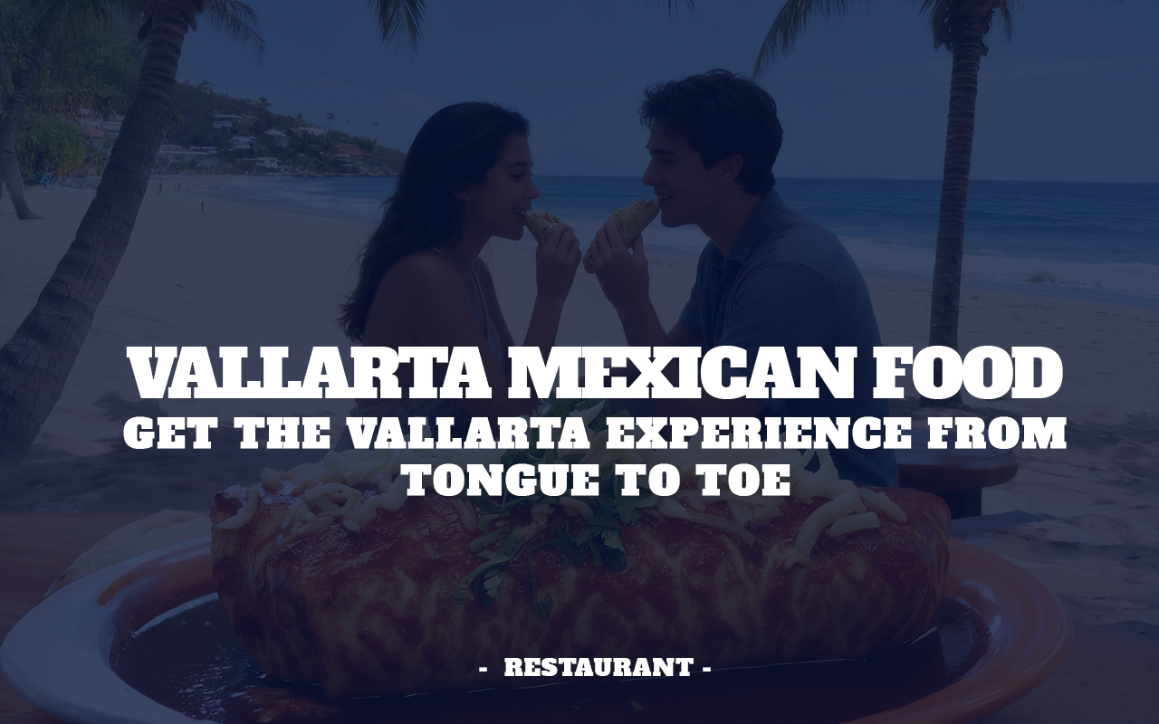 Young couple having a tasty burrito from Vallarta Mexican Food